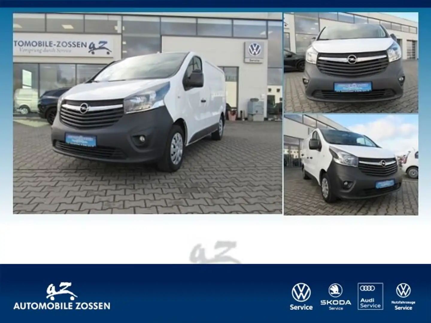 Opel Vivaro B Kasten 1,6 CDTI L1H1 Klima,AHZV,Standhe Weiß - 1