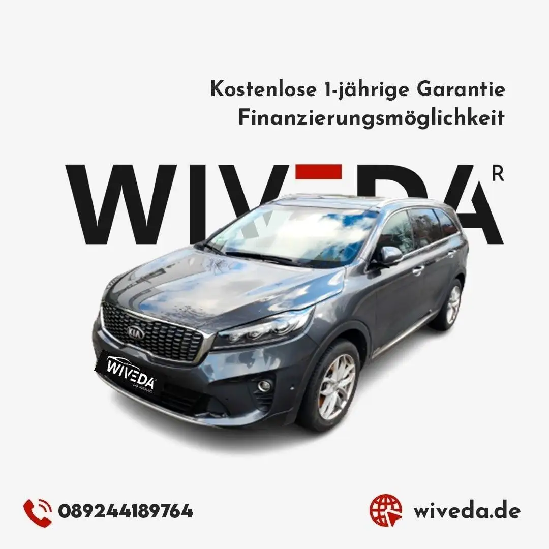 Kia Sorento Platinum Edition 4WD Aut. LED~PANO~360~ Grau - 1