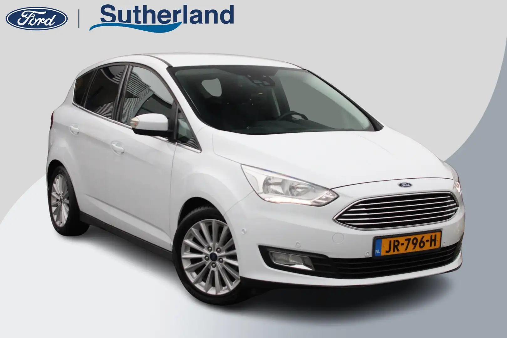 Ford C-Max 1.0 Titanium 125pk | Trekhaak | stuur, stoel en vo Wit - 1