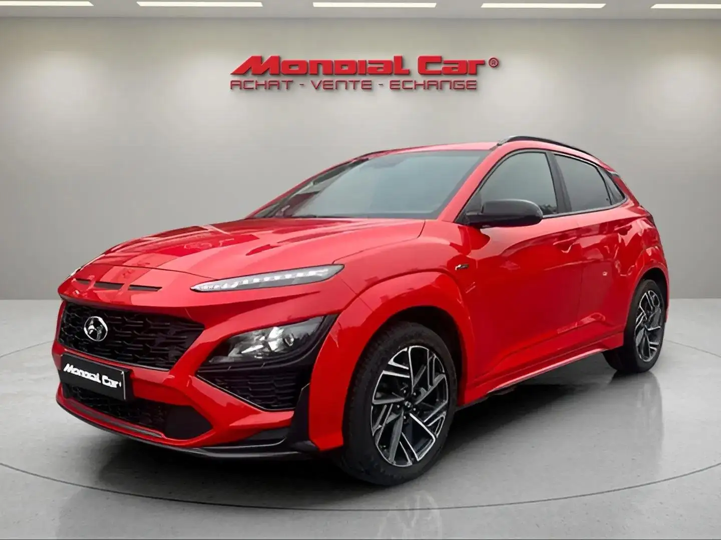 Hyundai KONA Kona 1.0 T-GDi  * N-Line * Garantie 2027 * Rouge - 1