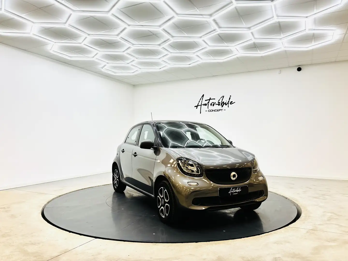 smart forFour ✅1AN GARANTIE✅CUIR✅RADAR DE RECUL✅EURO 6b Gris - 2