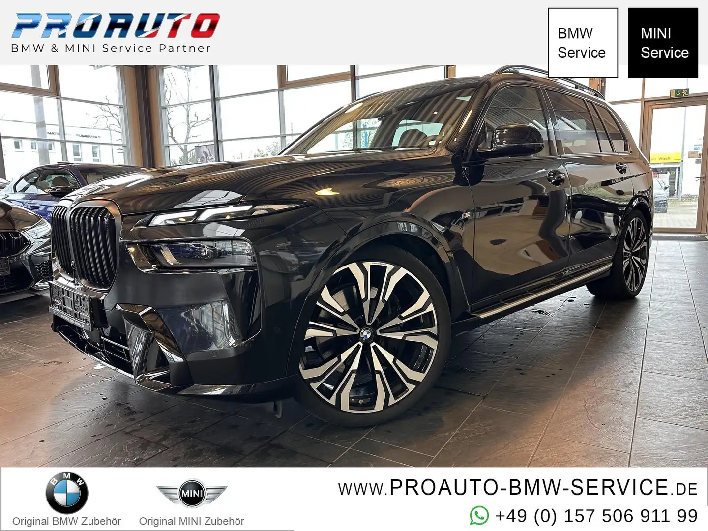 BMW X7 xDrive 40d M Sport SkyL/360°/Massage/A-LED/23" Noir - 1