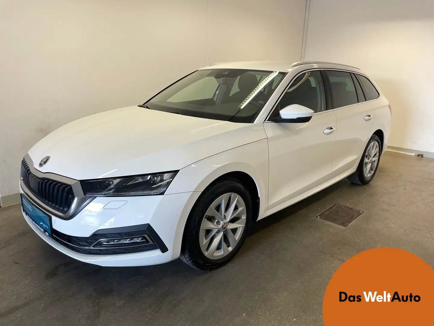 Skoda Octavia Style TDI DSG Weiß - 1