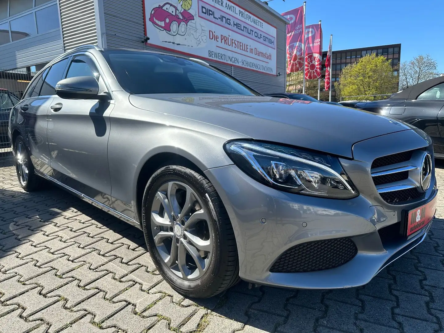 Mercedes-Benz C 250 T CGI ACC/AHK/LED/Memory/Kamera/Standheiz. Gris - 2