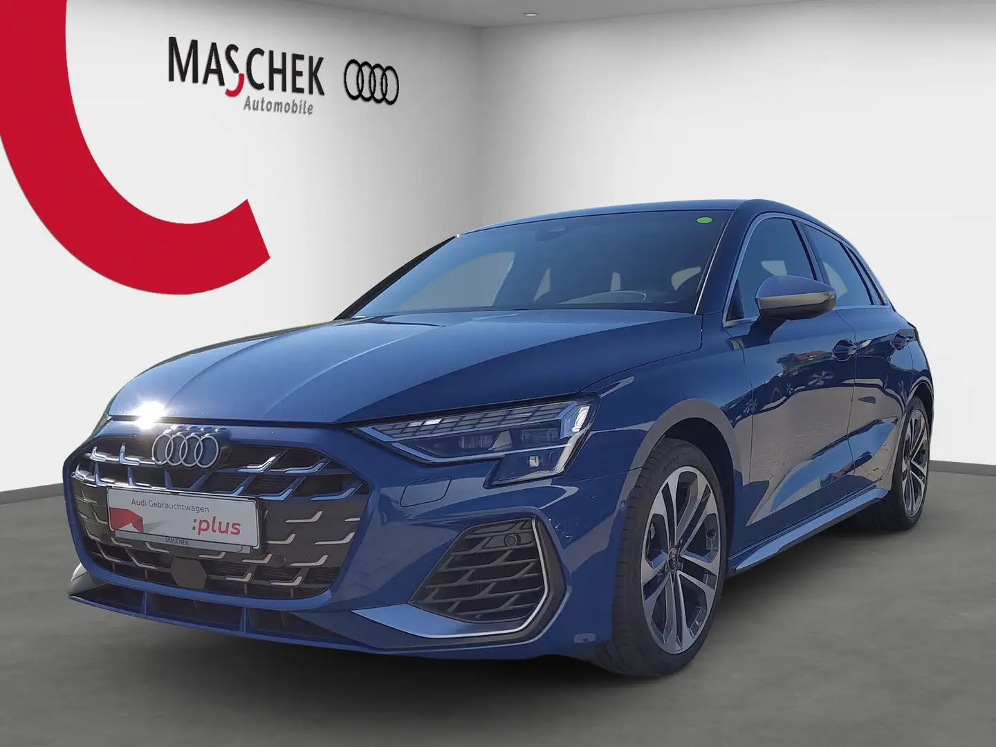 Audi S3 Sportback Naviplus VCplus Parkassist Sitzh DAB LED Modrá - 1