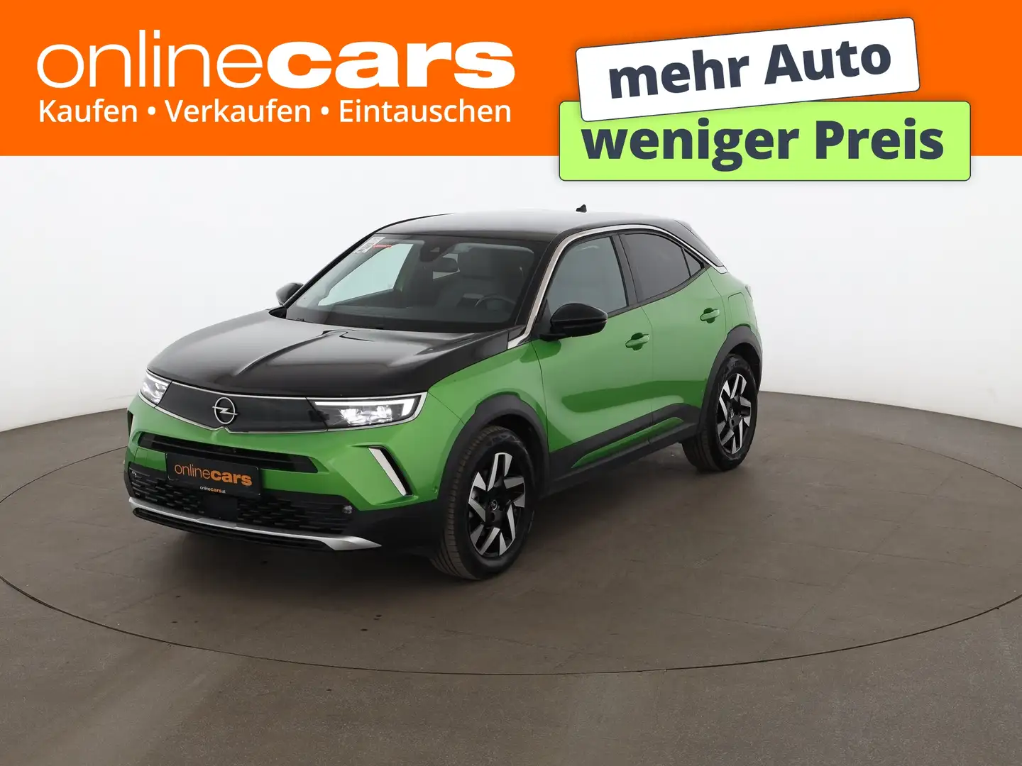 Opel Mokka-E Mokka e Elegance Aut LED NAVI R-CAM SITZHZG Grün - 1