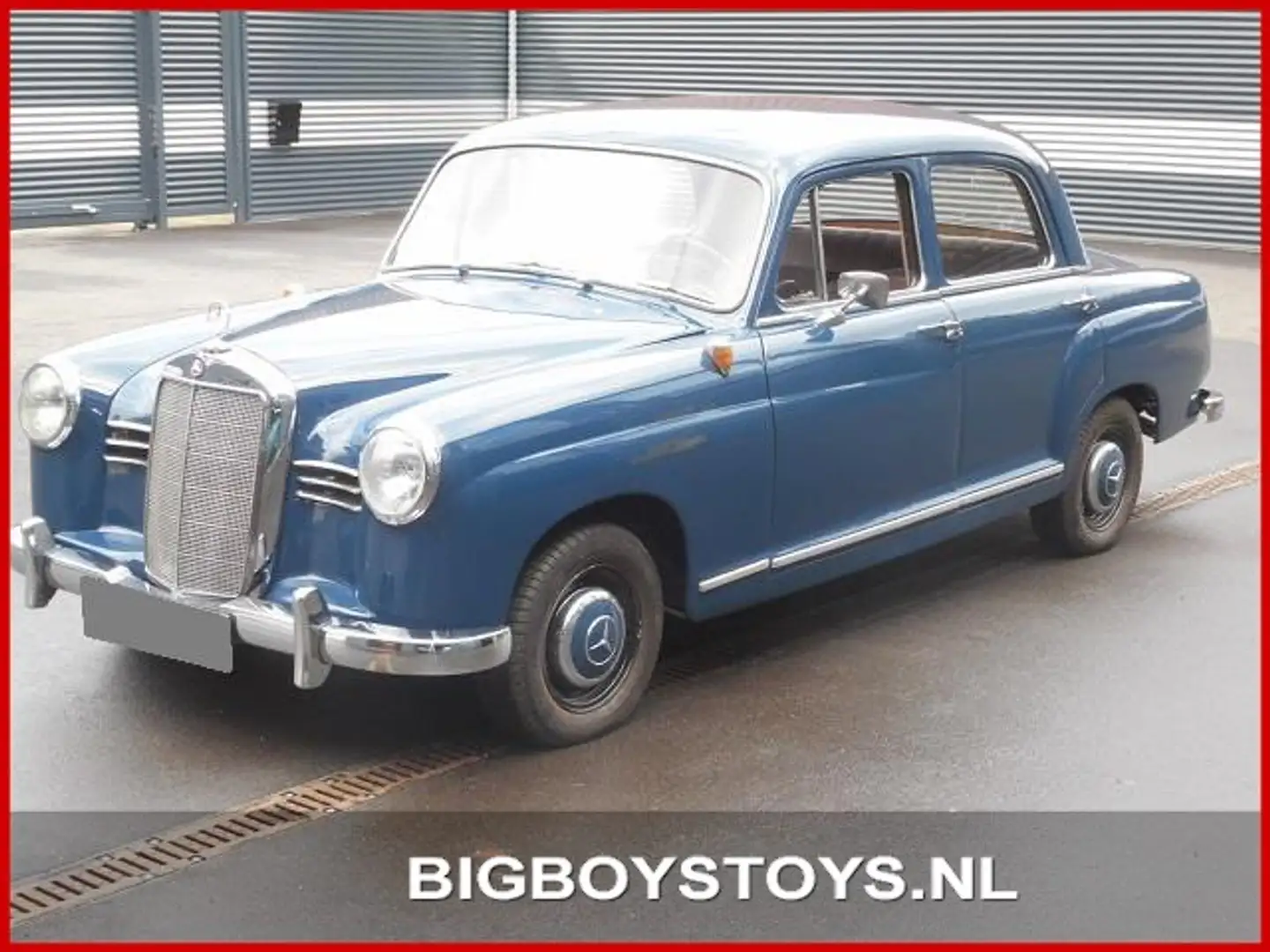 Mercedes-Benz 190 Ponton Blau - 2