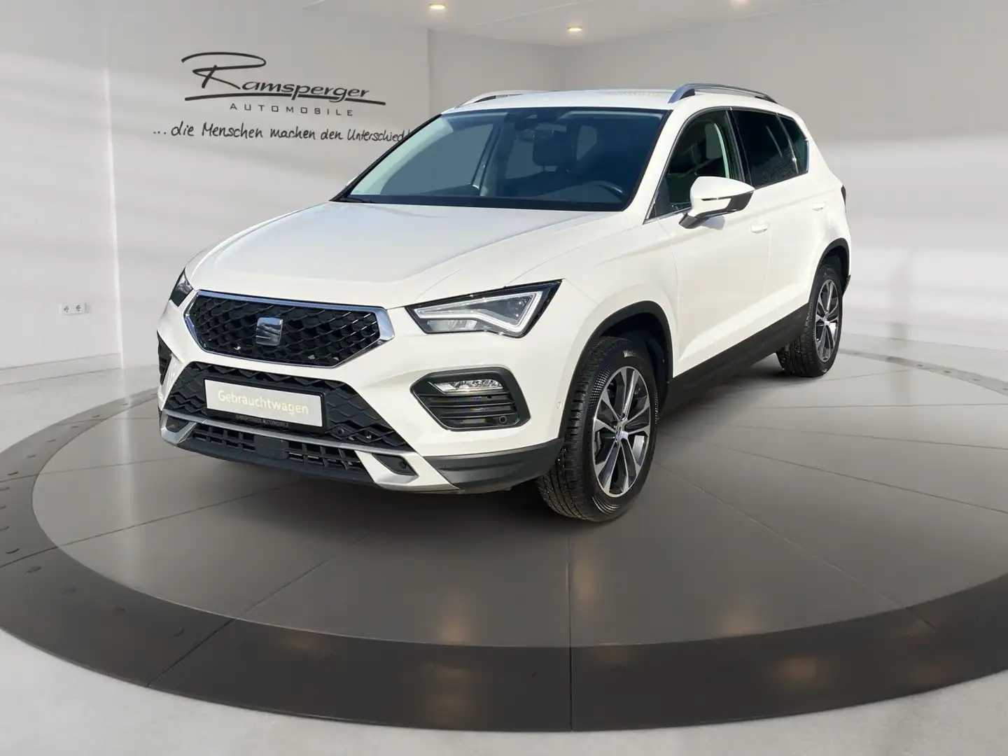 SEAT Ateca Style 1.5 TSI DSG LED/AHK/Kamera/Assist/uv Weiß - 2