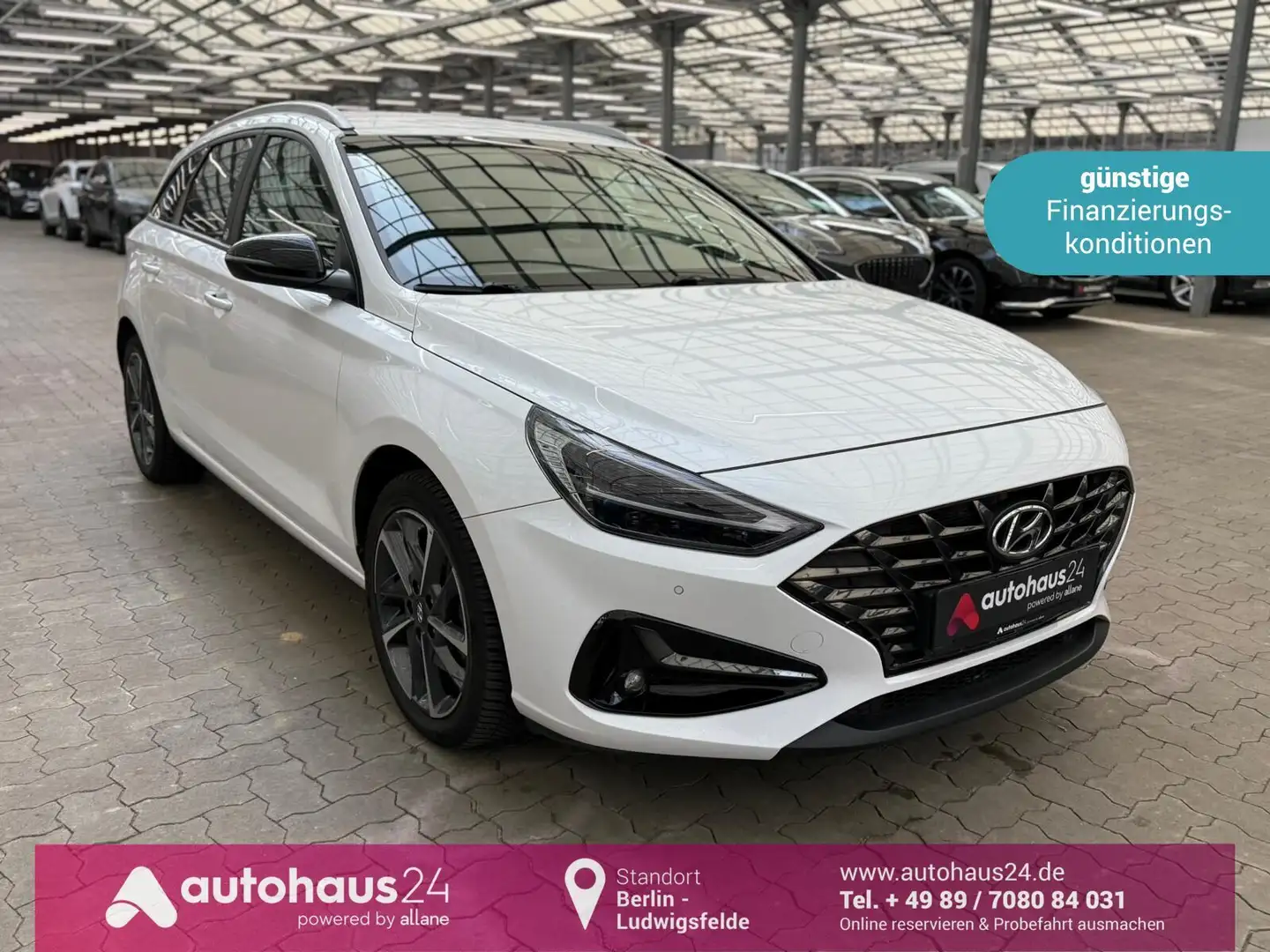 Hyundai i30 1.6 CRDi Ed. 30+ LED|Navi|ParkPilot|Sitzhzg Weiß - 1