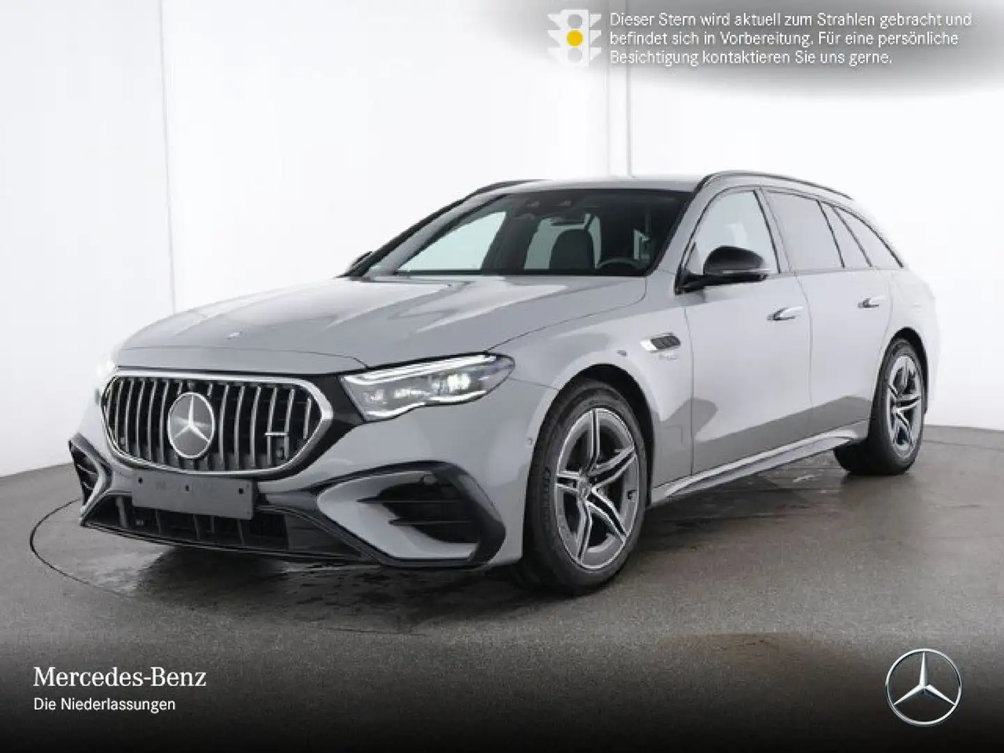 Mercedes-Benz E 53 AMG T 4M Hybrid Fahrass 360° Distr+ AHK Night Grau - 2