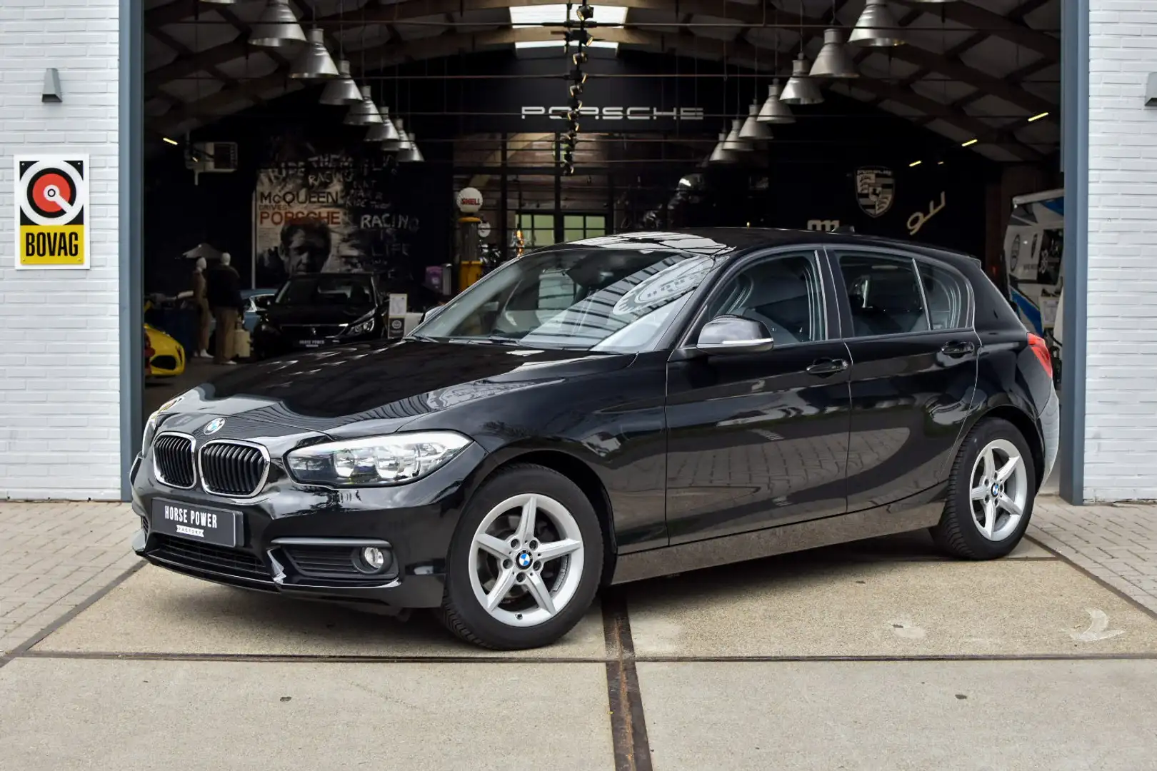 BMW 116 1-serie 116d *Navi | Cruise | Clima | Nette auto* Zwart - 1