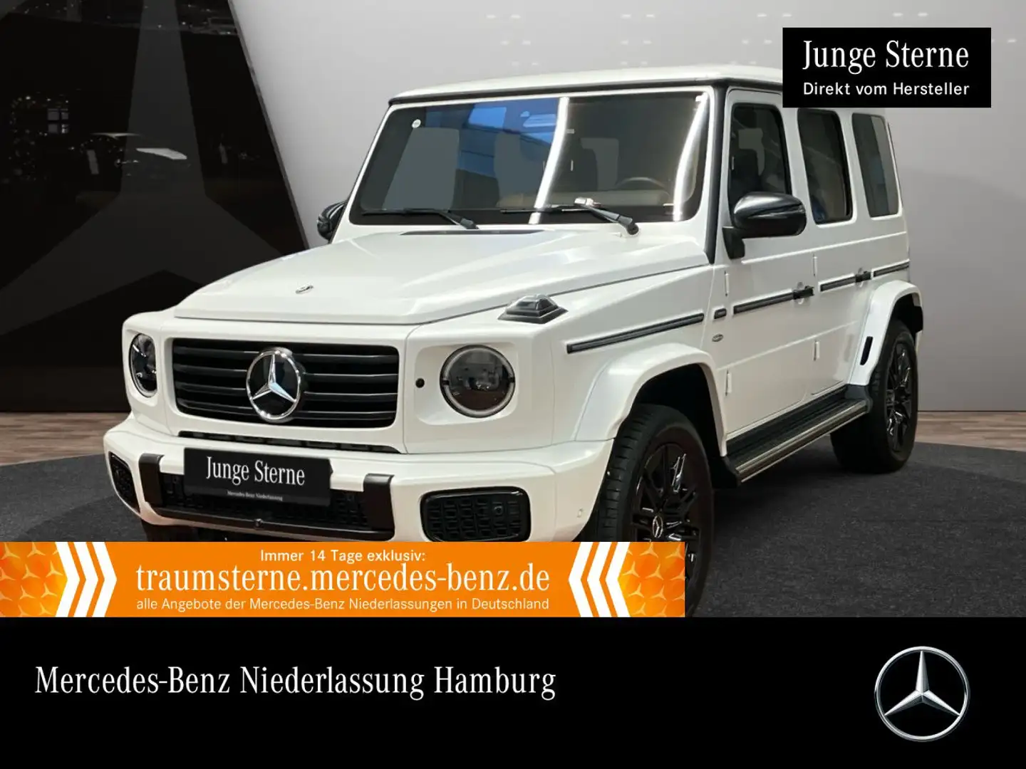 Mercedes-Benz G 580 AMG Burmester 3D Fondent 360° Multibeam SHD Weiß - 1