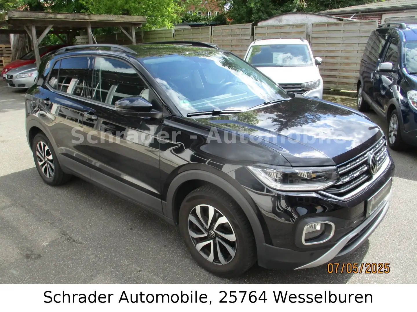Volkswagen T-Cross 1.0 TSI  ACTIVE -ACC-NAVI-App-LED- Schwarz - 1