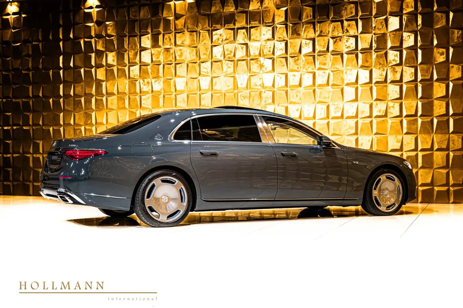 Mercedes-Benz S 680 MAYBACH+BURMESTER 4D+TV+PANORAMIC+STOCK+ Grau - 2