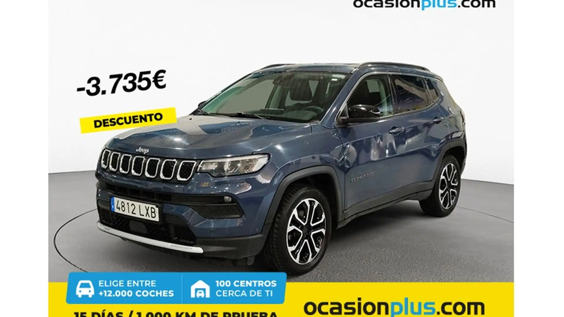Jeep Compass 1.3 Gse T4 Limited 4x2 130 Azul - 1