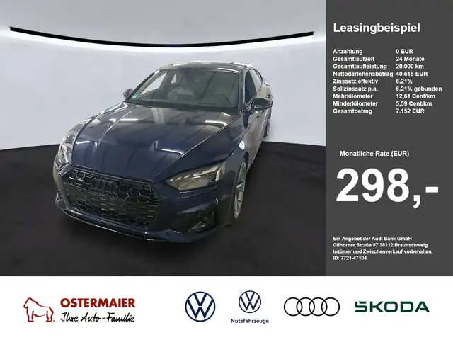 Audi A5 Sportback S LINE EDITION 40eTDI S TRONIC QUATTRO A