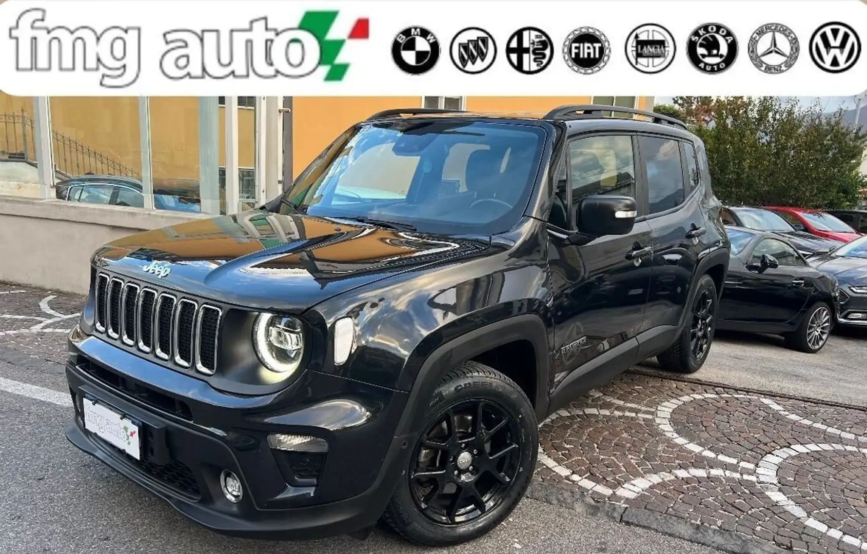 Jeep Renegade 1.6 Mjt DDCT 120 CV Limited Full Led Navi Keyless Schwarz - 1