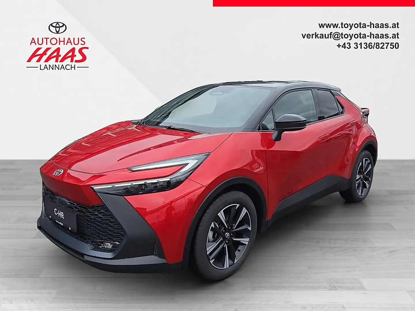 Toyota C-HR 1,8 Hybrid E-CVT Active Drive Rot - 1