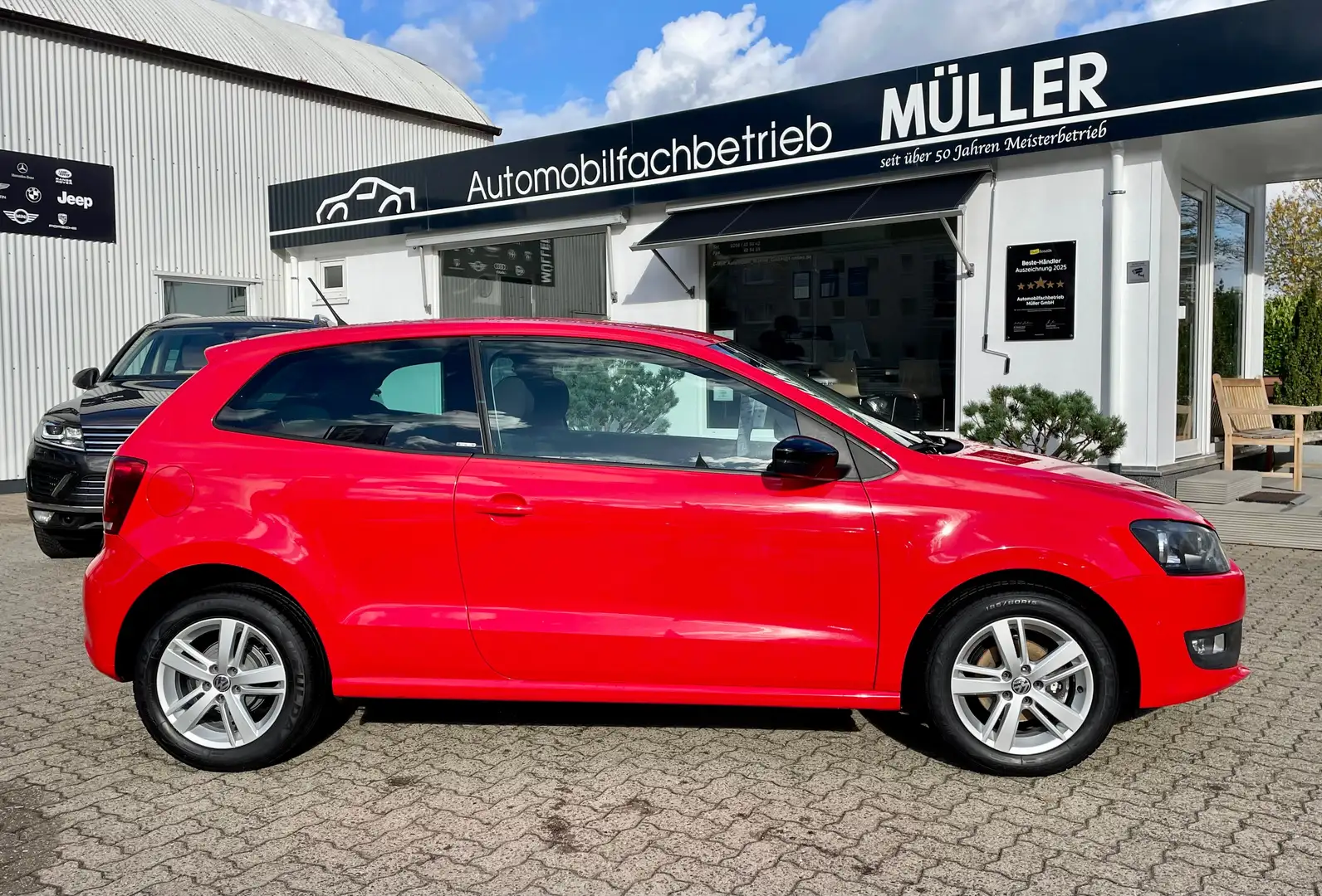 Volkswagen Polo Polo 1.2 "STYLE" Klima+Sitzhzg+Tempomat+Parktronic Rosso - 2