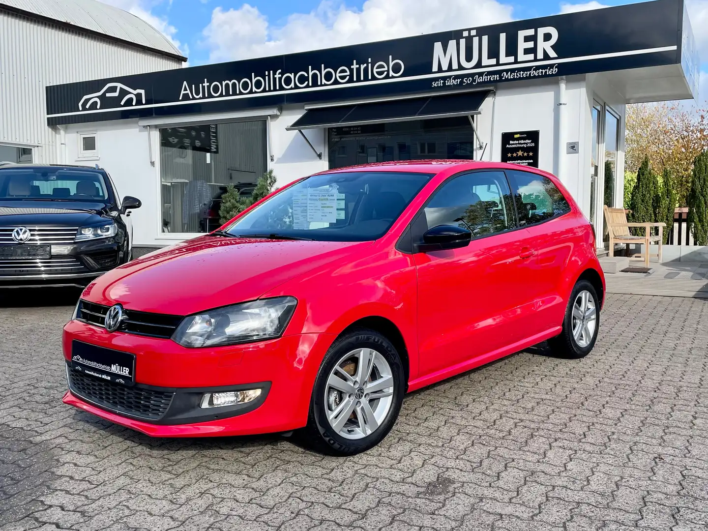 Volkswagen Polo Polo 1.2 "STYLE" Klima+Sitzhzg+Tempomat+Parktronic Rosso - 1