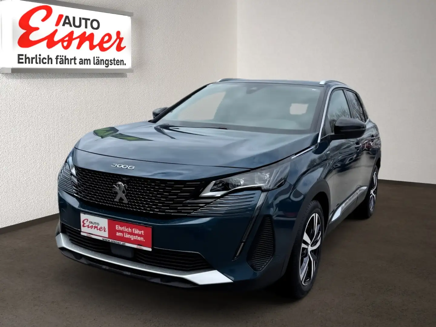 Peugeot 3008 SUV HYBRID 225 E-EAT8 GT TOP Ausstattung Blau - 2