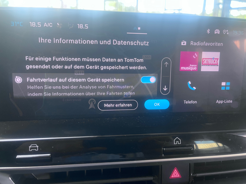 Citroen C4 Max Schiebedach LED NAVI — photo 11