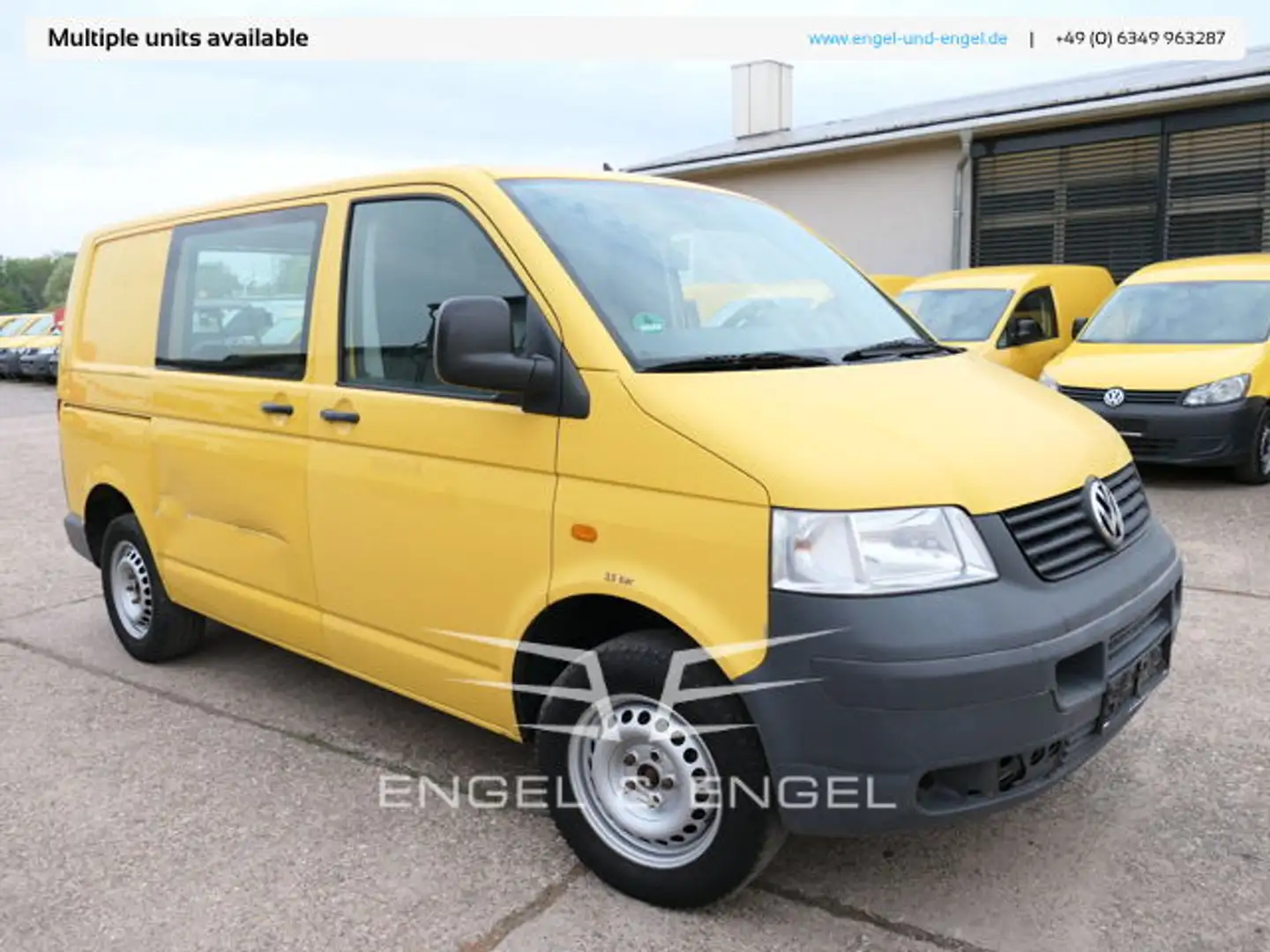 Volkswagen T5 Transporter 1.9 TDI PARKTRONIK Gelb - 2