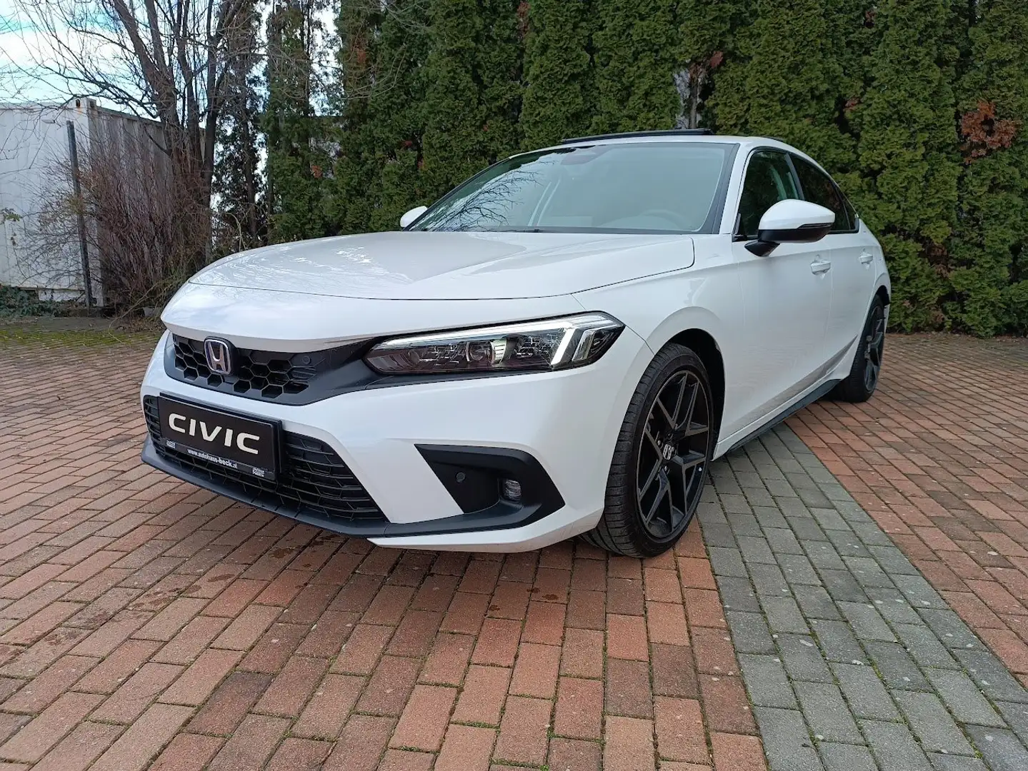 Honda Civic Civic 2.0 i-MMD Hybrid Advance e-CVT Aut. Advance Weiß - 2