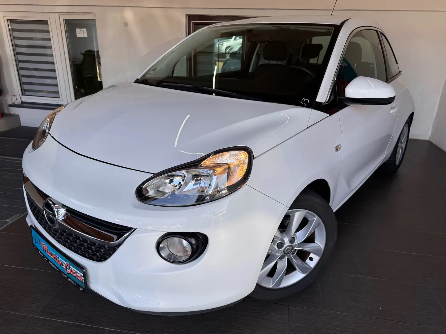 Opel Adam 88TKM 1.Hand TÜV 06/2027 Klima EURO6 City/GO Weiß - 1