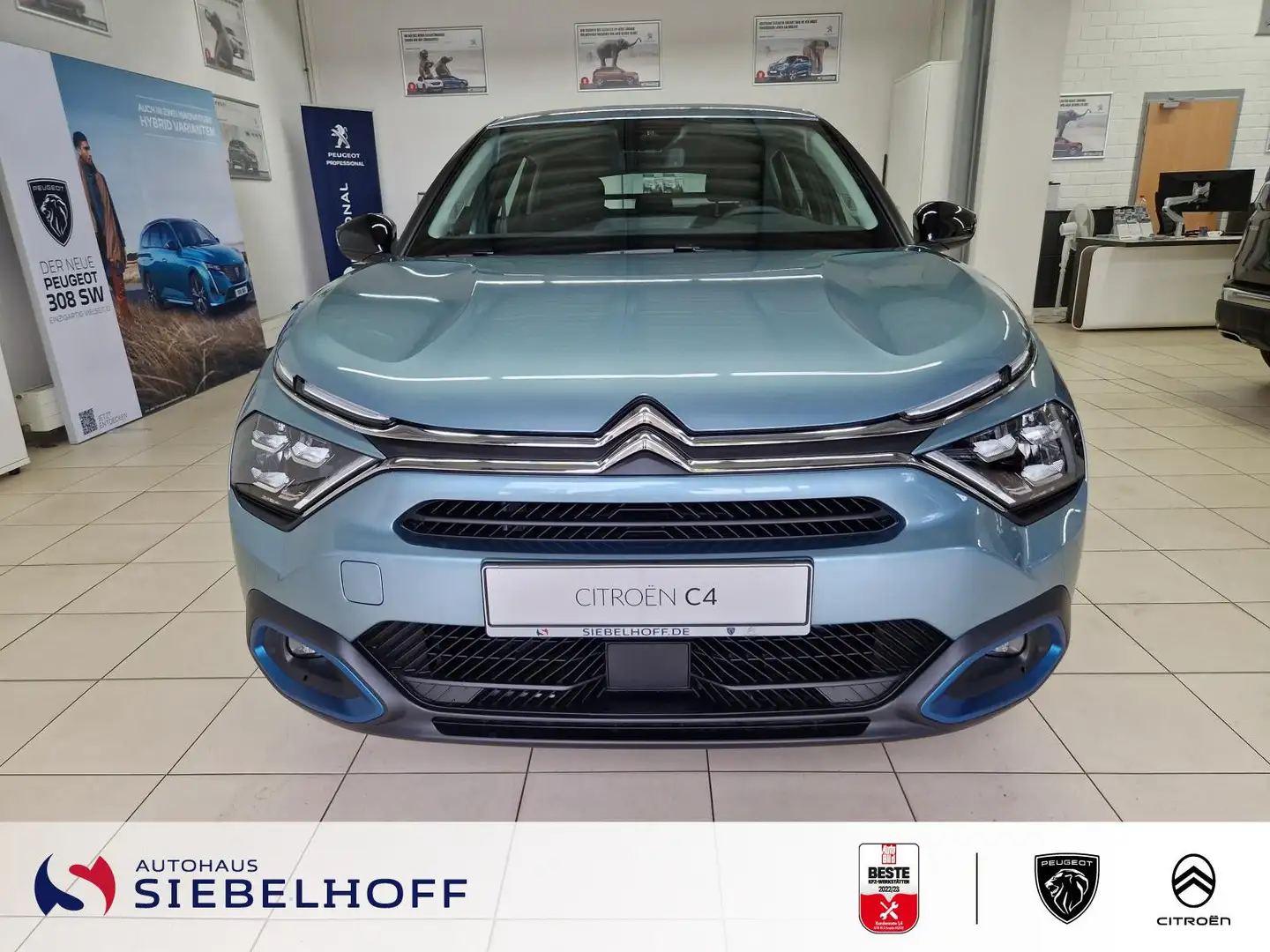 Citroen e-C4 Shine Elektromotor 136 *Navi*Keyless*CAM*SH Azul - 2