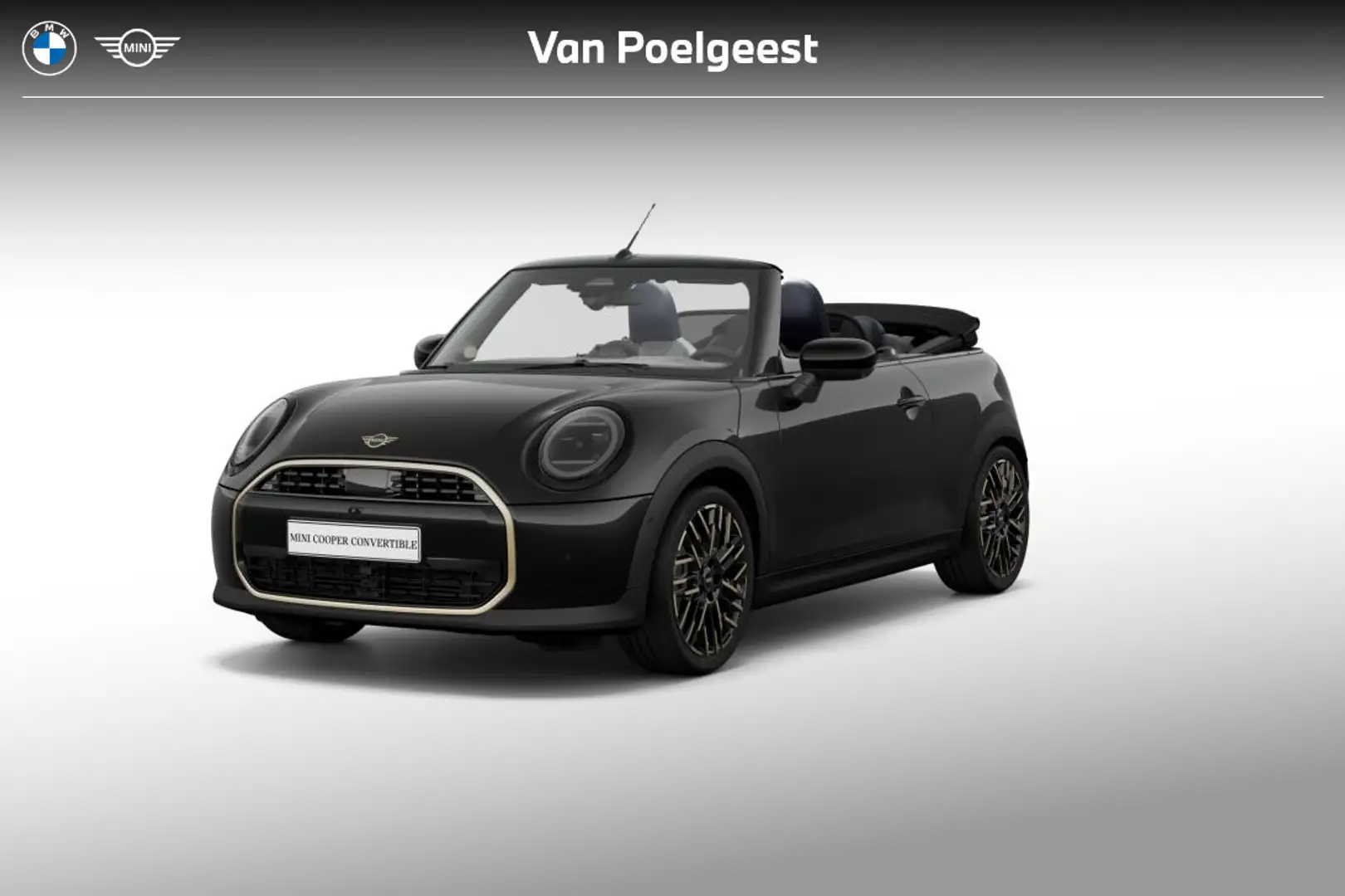 MINI Cooper C Cabrio 2.0 Favoured L Zwart - 1
