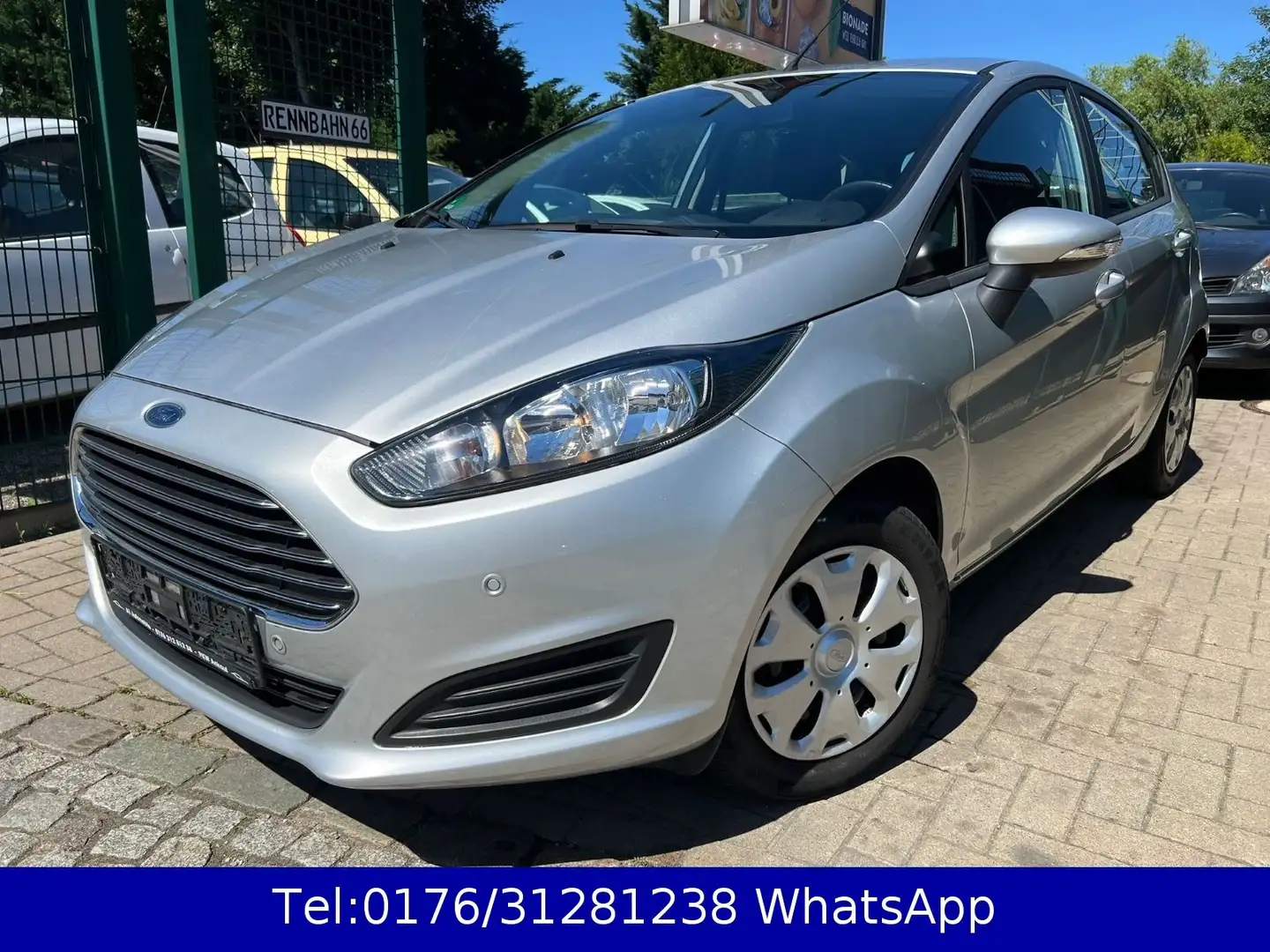 Ford Fiesta Trend !! 77TKM !! 4.Türer !! Tüv-Neu Ezüst - 1