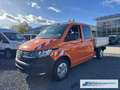 Volkswagen T6.1 Transporter Pritsche 150PS Doppelkabine lang * Orange - thumbnail 2
