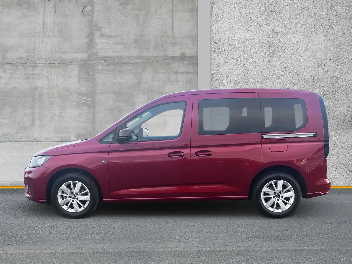 Volkswagen Caddy 2.0 TDI Life NAVI KAMERA PANO ACC Rot - 2