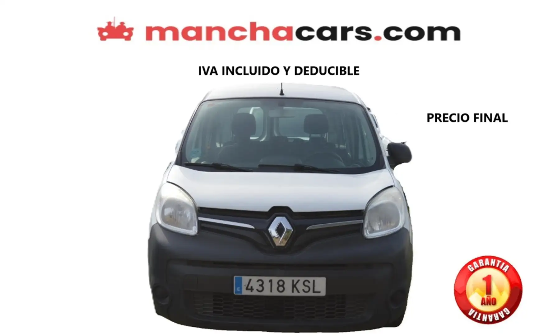 Renault Kangoo Combi 1.5dCi En. Profesional N1 55kW Blanc - 1