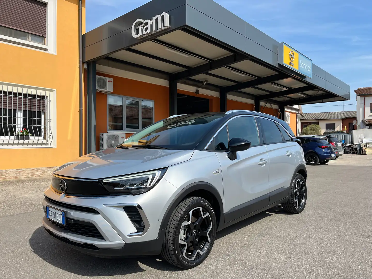 Opel Crossland Crossland 1.2 110CV Ultimate AT6 OK NEOPATENTATI Argento - 1