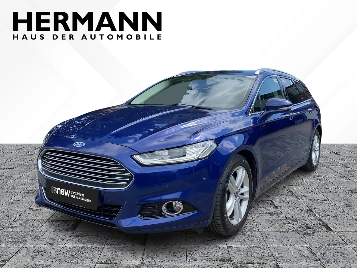 Ford Mondeo Turnier 2.0 EcoBoost Titanium CAM*LED*SHZ Bleu - 1