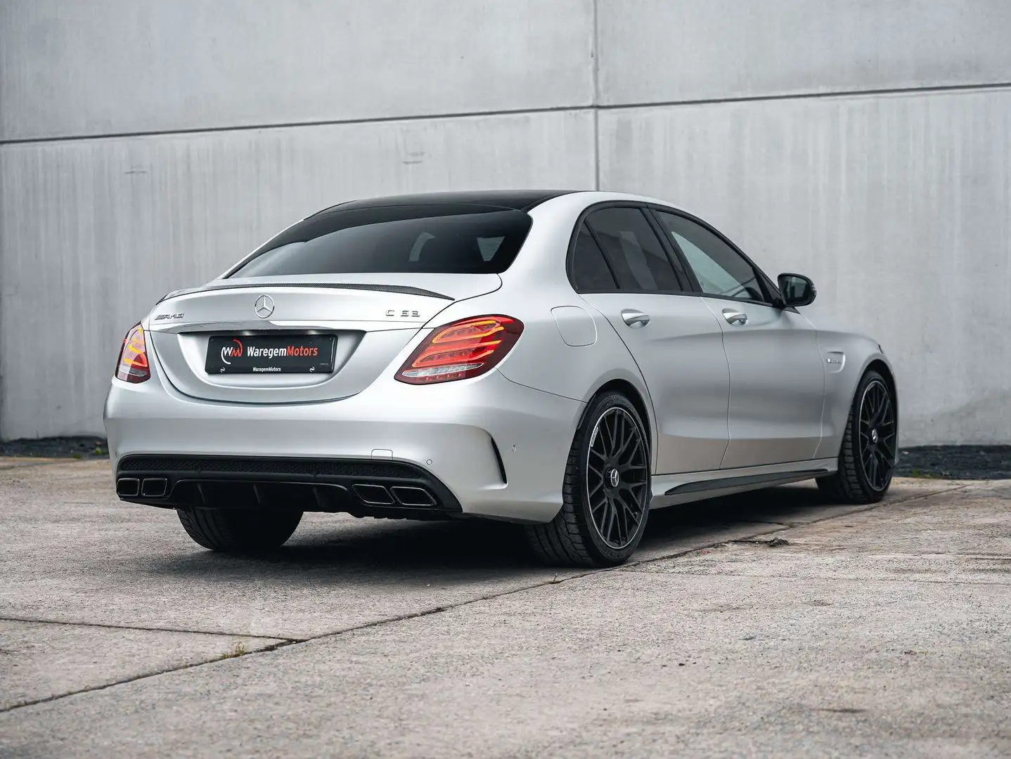Mercedes-Benz C 63 AMG Perf. Seats Perf. Exhaust Designo Iridium Black ed Argent - 2