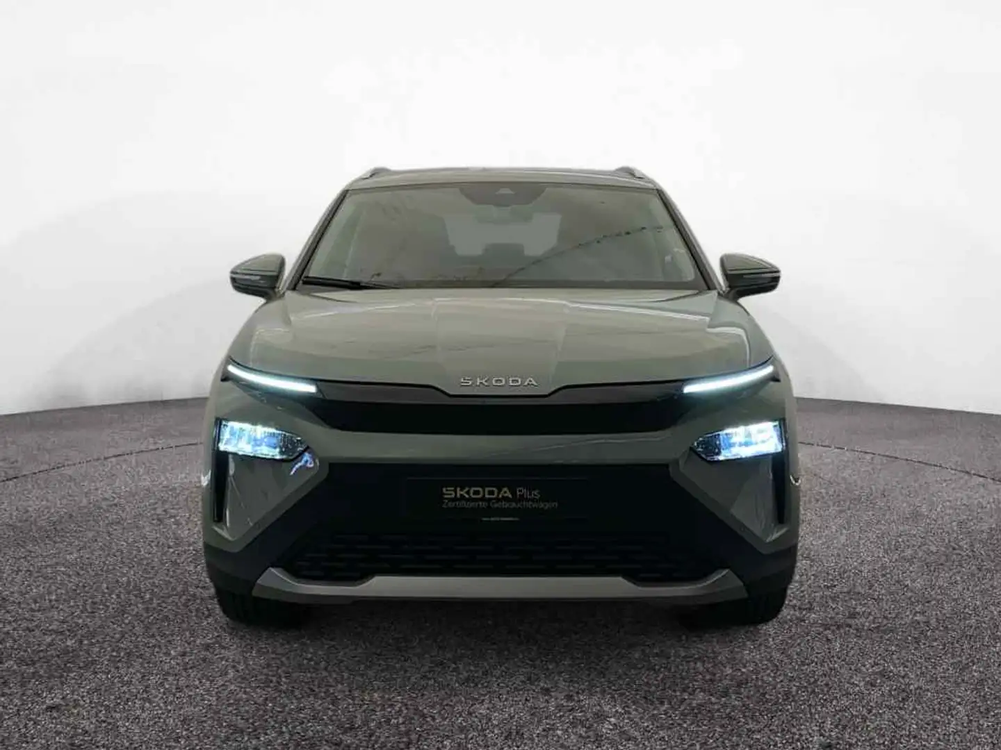 Skoda Elroq 85 *AHK*LED*ACC*NAVI*R-CAM*19"*SHZ*TEL*DAB Grün - 2