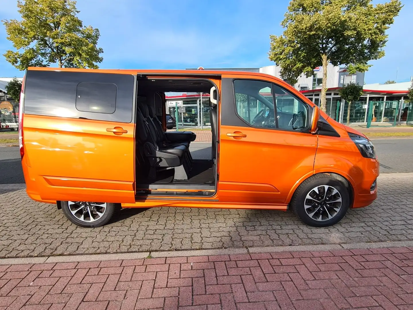 Ford Transit Custom Transit Tourneo Sport Navi Leder 8 Sitzer Orange - 2