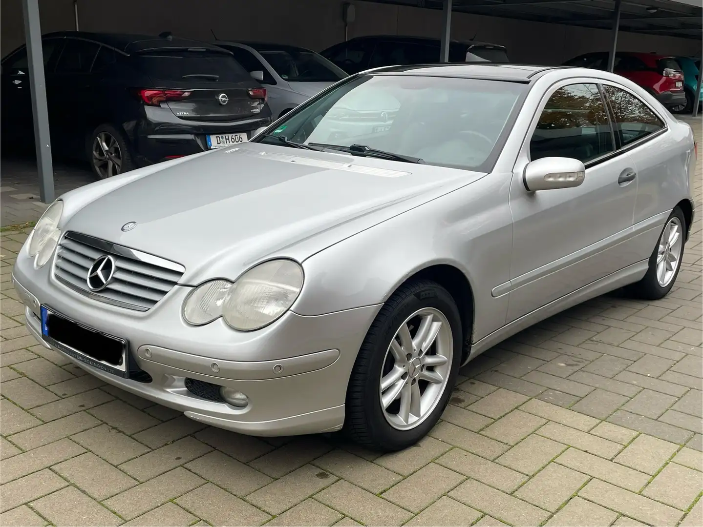 Mercedes-Benz C 180 Sportcoupe Automatik LPG Gasanlage *Prins *TÜV Argintiu - 1