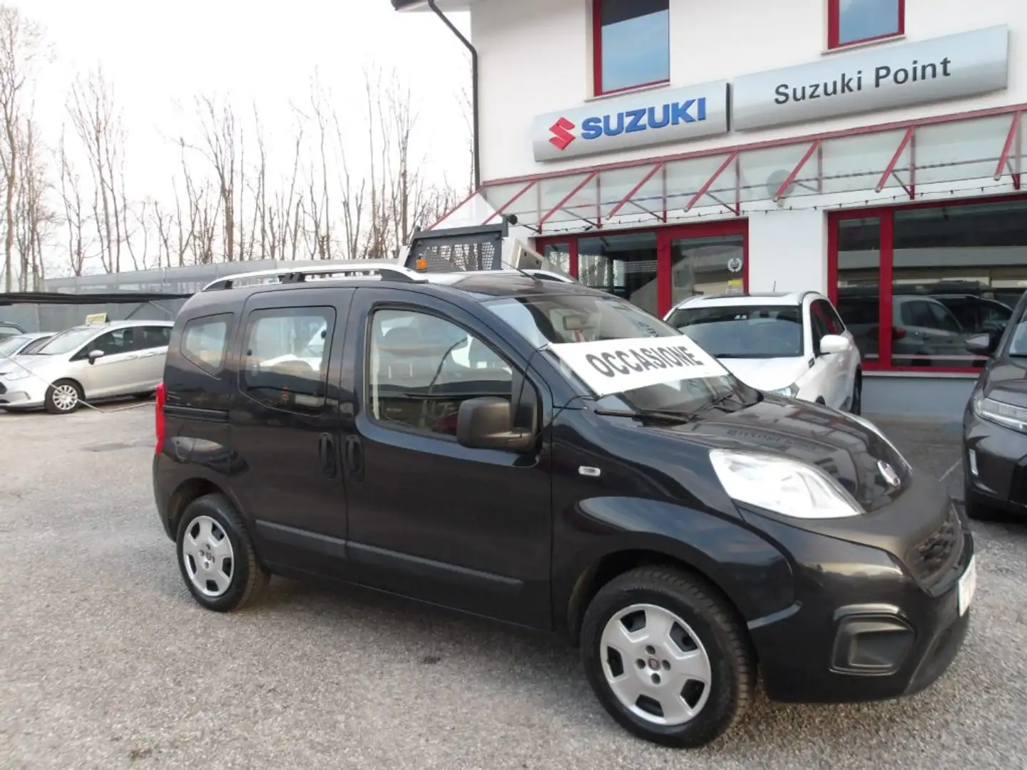 Fiat Qubo 1.4 77cv NAVI - GANCIO - Barre tetto Nero - 1