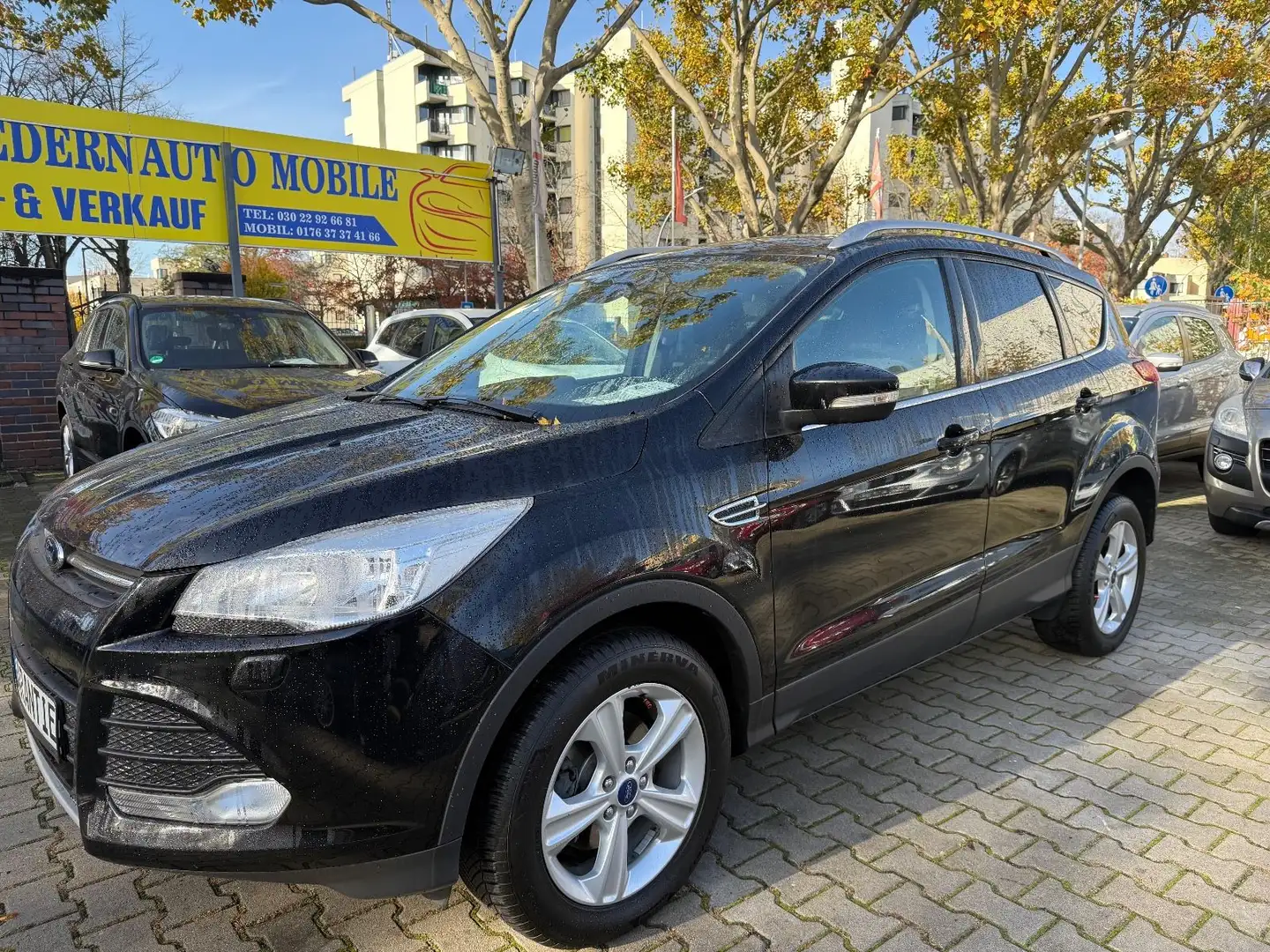 Ford Kuga Sync Edition*SCHECKHEFT Noir - 1