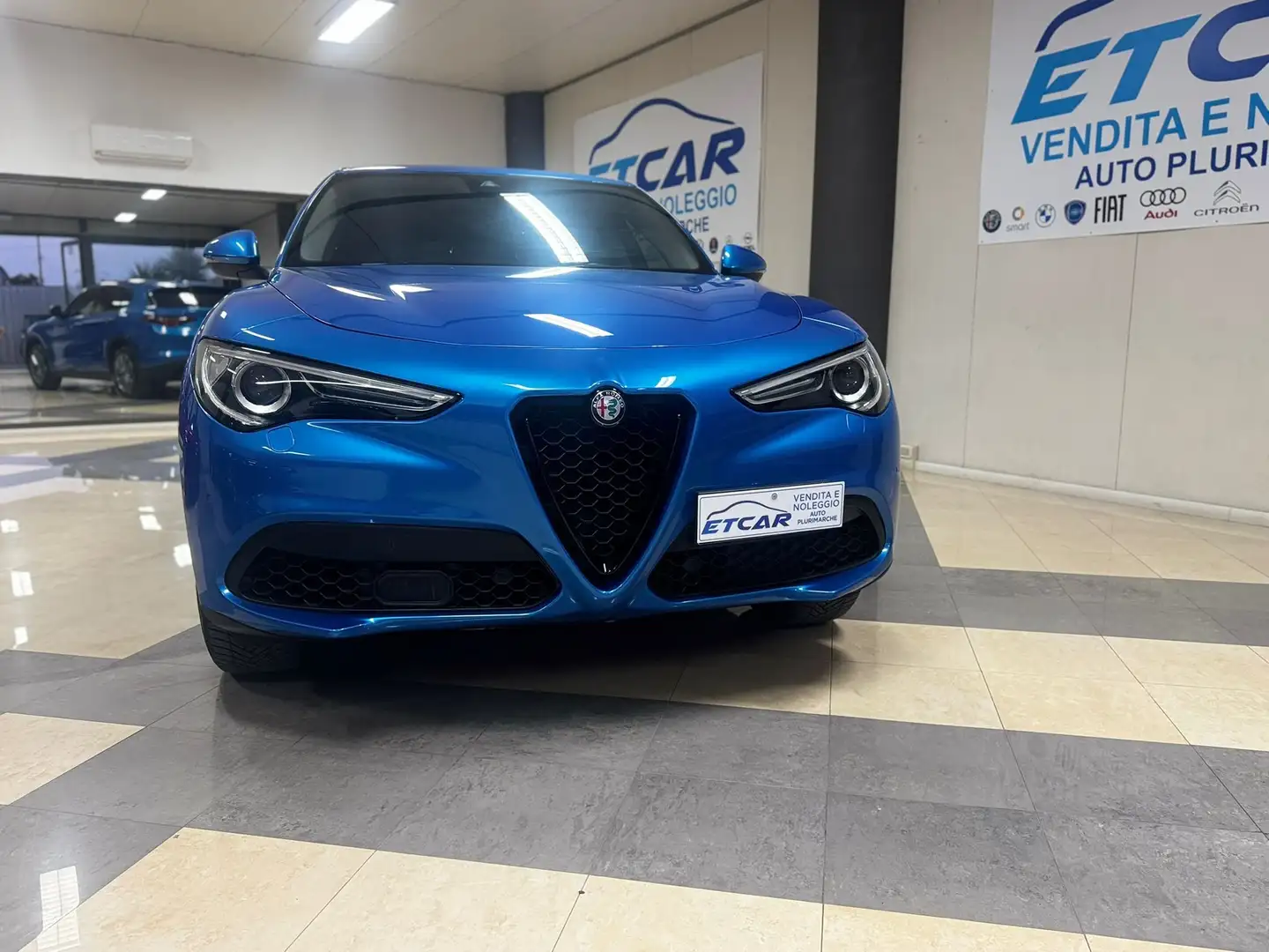 Alfa Romeo Stelvio Stelvio 2.2 t Super Q4 210cv auto Blu/Azzurro - 2
