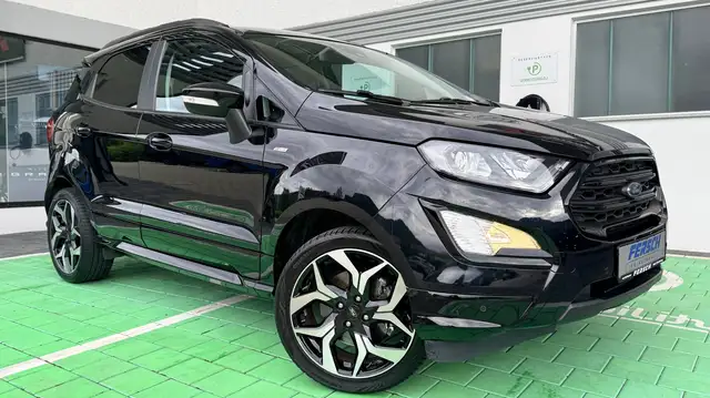 Ford EcoSport ST Line mit Audiosystem SYNC Navi und Freisprecheinrichtung, Rückfahrkamera, 18" Leichtmetallräder, uvm