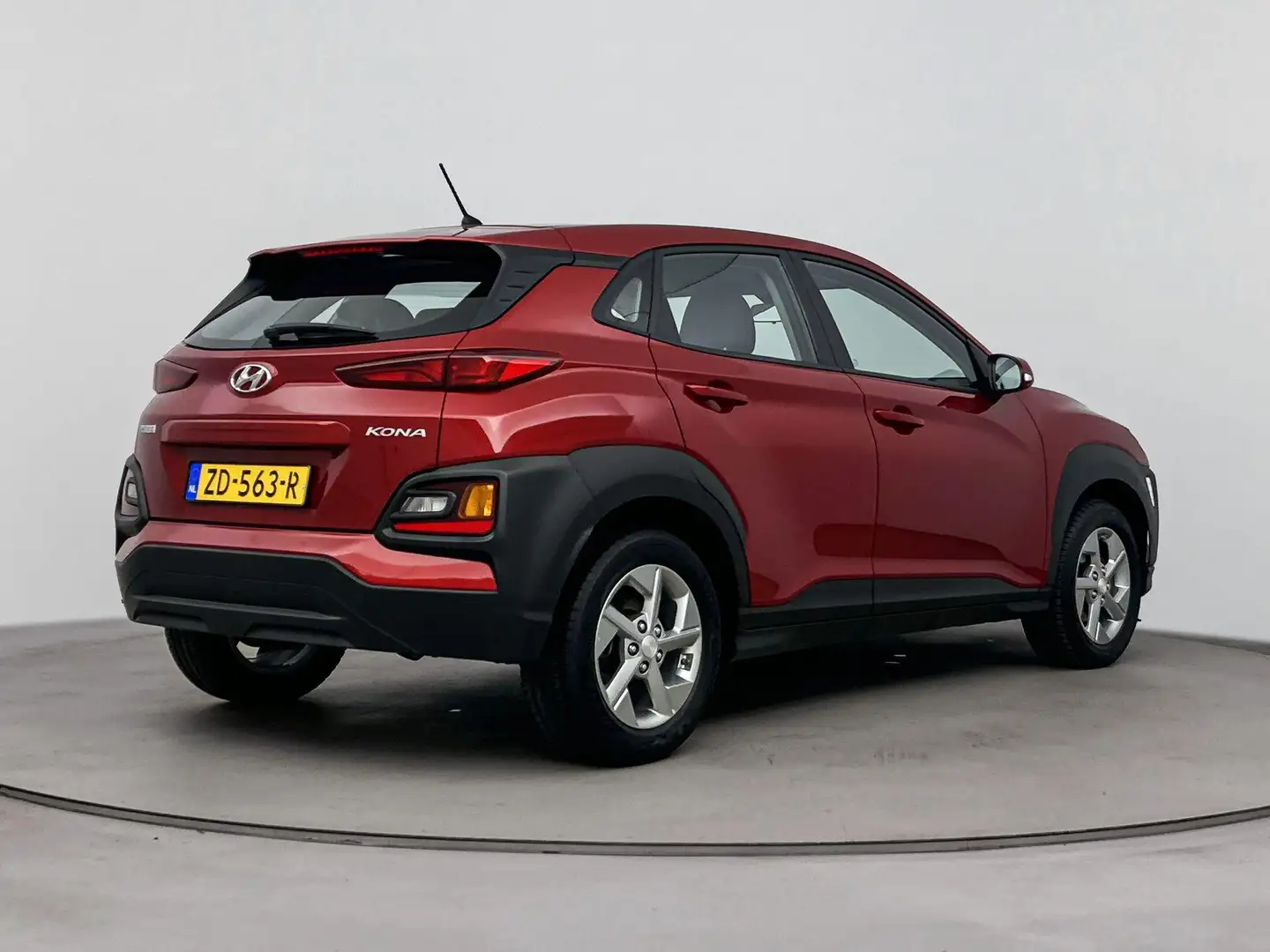 Hyundai KONA 1.0 T-GDI i-Drive | Lage km-stand! | Airco | Cruis Rood - 2