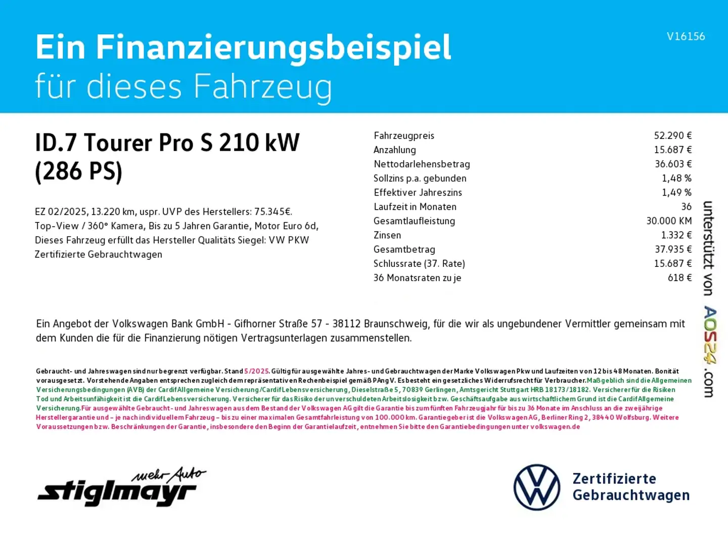 Volkswagen ID.7 Tourer Pro S 91-kWh+ACC+AHK+HUD+IQ-LIGHT Weiß - 2