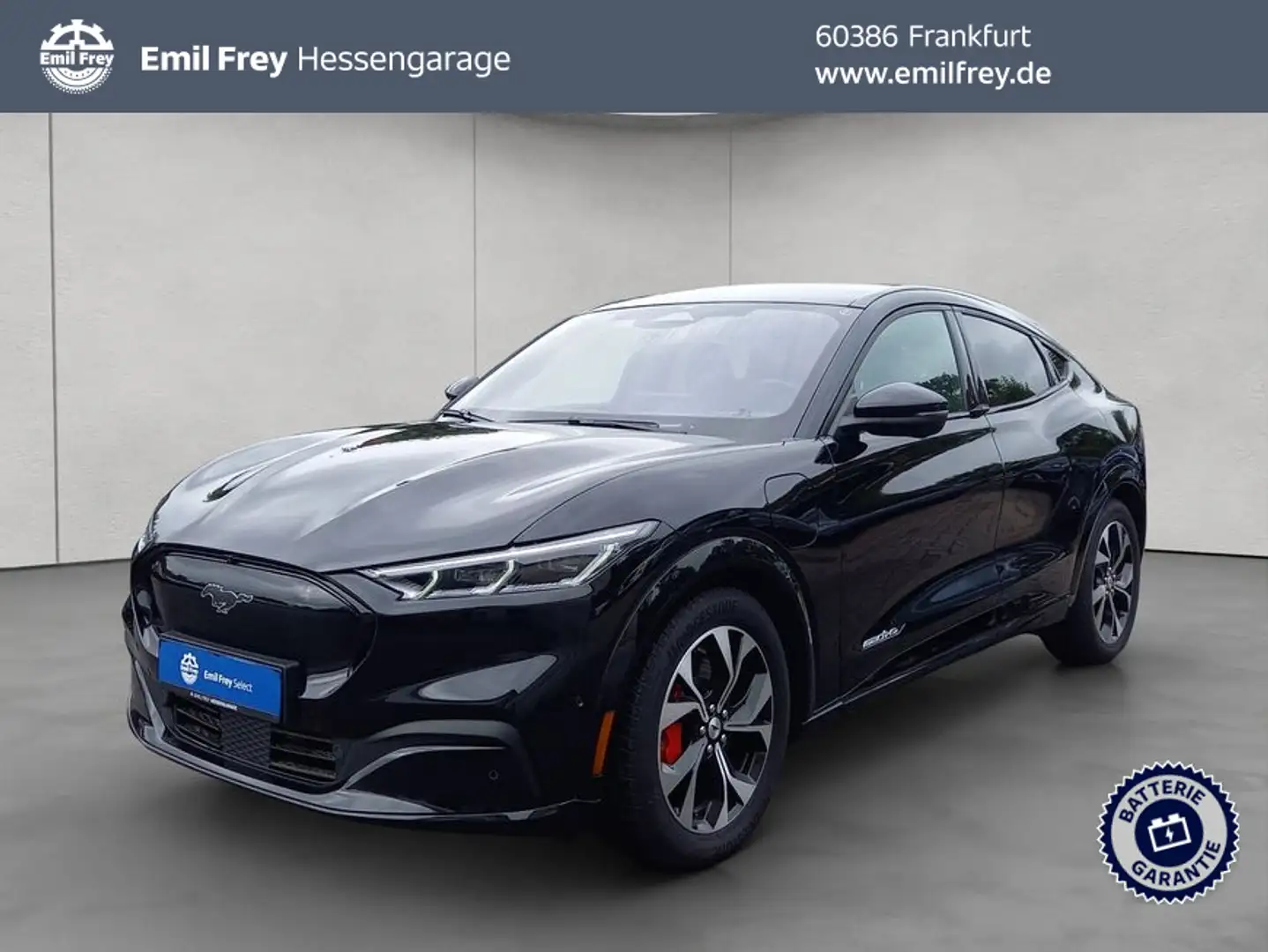 Ford Mustang Mach-E AWD 98,7 kWh Batterie Schwarz - 1