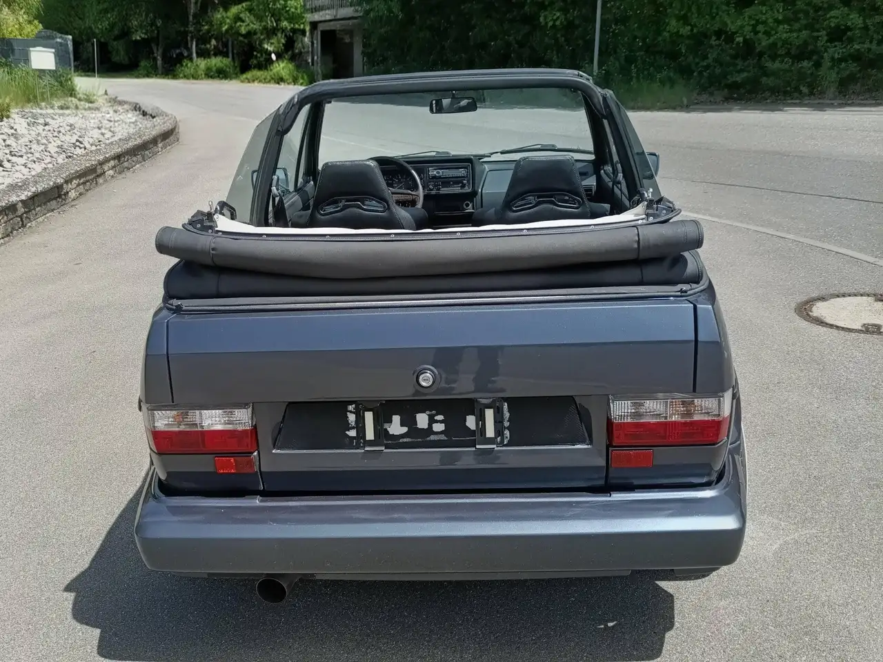 Volkswagen Golf Cabriolet 1,8 Motor K-Jetronic 95PS Sportsitze, Alufelgen, foto 2