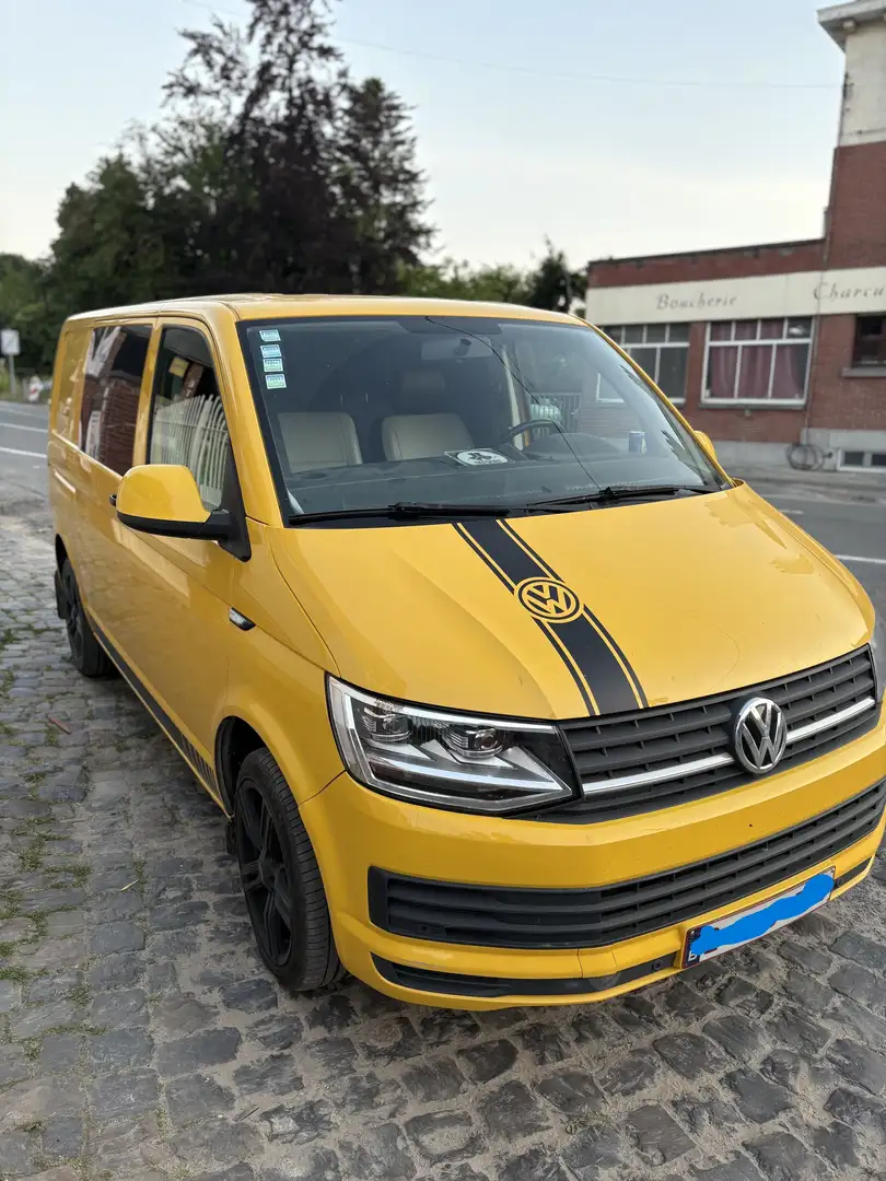 Volkswagen T6 Transporter Transporter 2.0 TDi SCR BMT Geel - 2